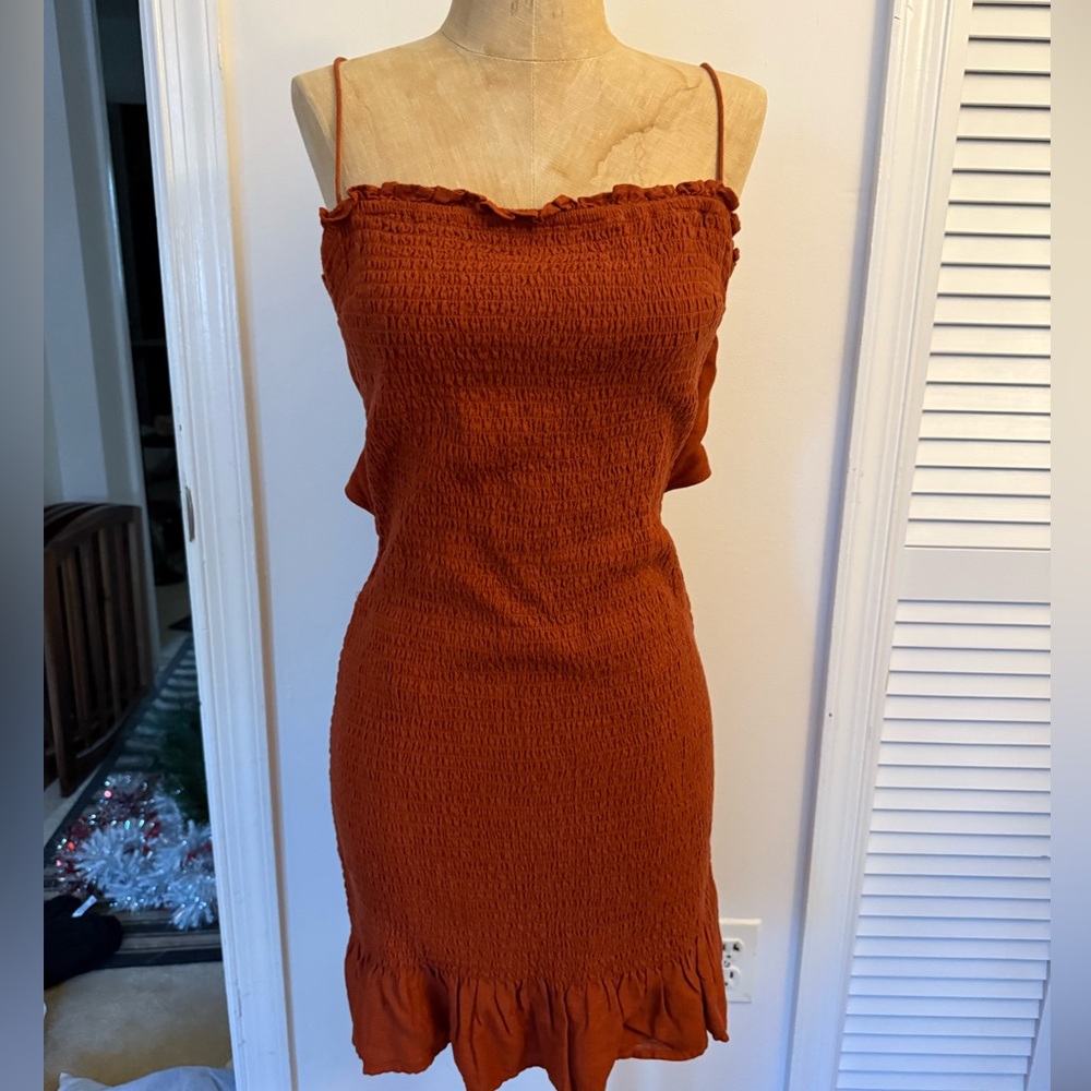 Abercrombie Mini Dress with Bow Back NWT